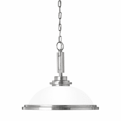 Sea Gull Winnetka 1-LT Pendant - Brushed Nickel - 65660-962