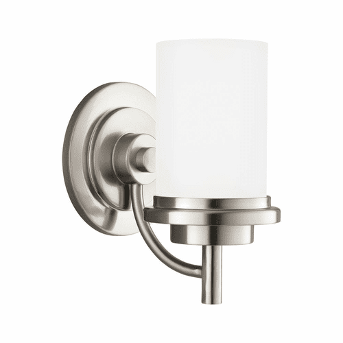 Sea Gull Winnetka 1-LT Wall Sconce - Brushed Nickel - 44660-962