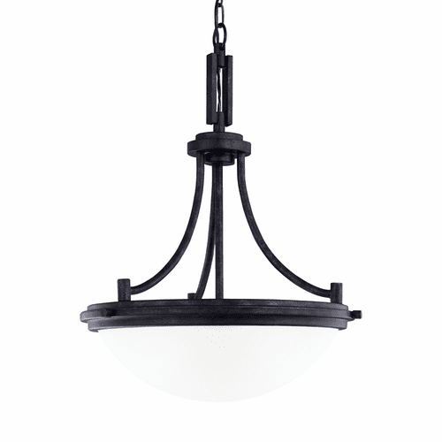 Sea Gull Winnetka 3-LT Pendant - Blacksmith - 65661-839