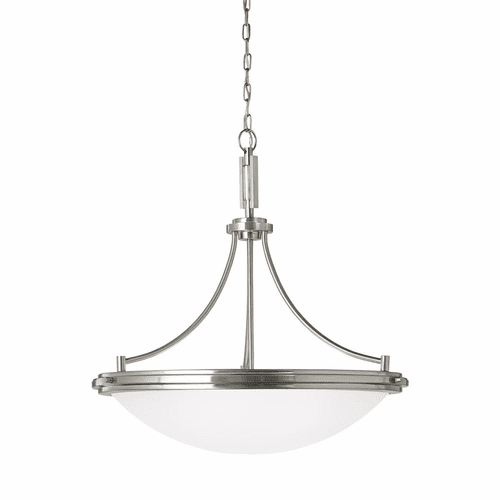 Sea Gull Winnetka 4-LT Pendant - Brushed Nickel - 65662EN3-962