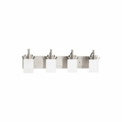 Sea Gull Winnetka 4-LT Wall/Bath Light - Brushed Nickel - 44663-962