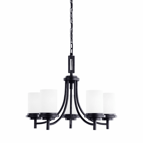 Sea Gull Winnetka 5-LT Chandelier - Blacksmith - 31661-839