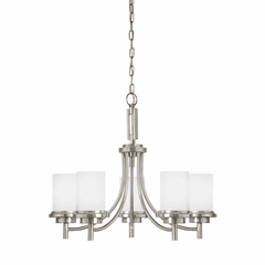 Sea Gull Winnetka 5-LT Chandelier - Brushed Nickel - 31661EN3-962