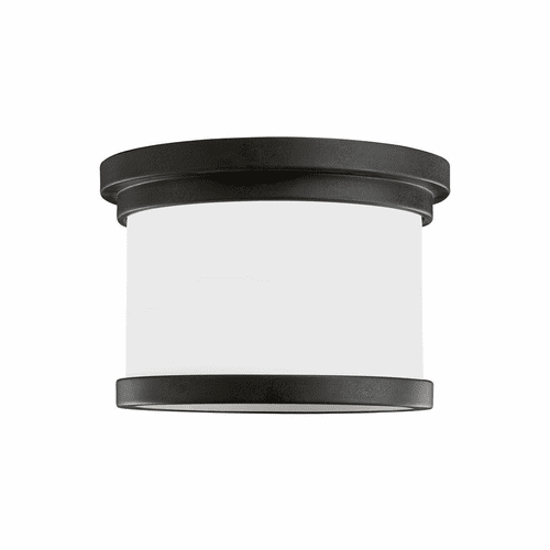 Sea Gull Winnetka Outdoor 1-LT Outdoor Ceiling Flush Mount - Iron - 78660-185