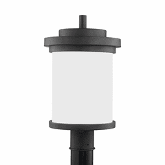 Sea Gull Winnetka Outdoor 1-LT Outdoor Post Lantern - Forged Iron - 82660-185 Sea Gull Winnetka Outdoor 1-LT Outdoor Post Lantern - Forged Iron - 82660-185