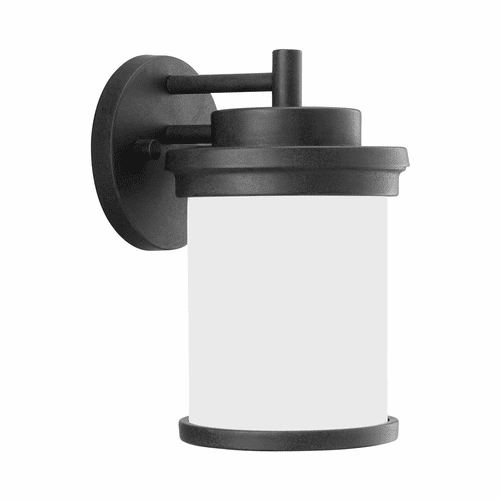Sea Gull Winnetka Outdoor 1-LT Outdoor Wall Lantern - Forged Iron - 88660-185