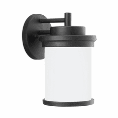 Sea Gull Winnetka Outdoor 1-LT Outdoor Wall Lantern - Forged Iron - 88660EN3-185
