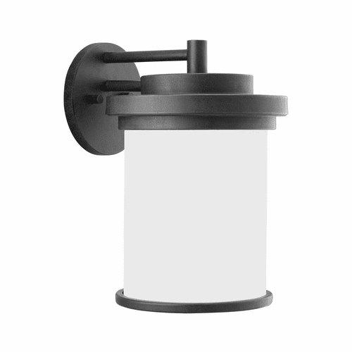 Sea Gull Winnetka Outdoor 1-LT Outdoor Wall Lantern - Forged Iron - 88662-185