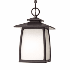 Sea Gull Wright House 1-LT Outdoor Pendant Lantern - Oil Rubbed Bronze - OL8511ORB