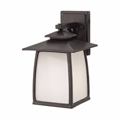 Sea Gull Wright House Med 1LT Outdoor Wall Light - Oil Rubbed Bronze - OL8501ORB