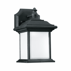 Sea Gull Wynfield 1-LT Outdoor Wall Lantern - Black - 89101EN3-12