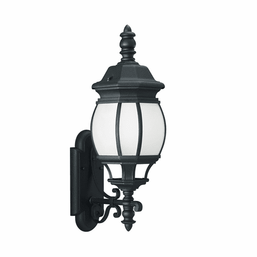 Sea Gull Wynfield 1-LT Outdoor Wall Lantern - Black - 89103EN3-12