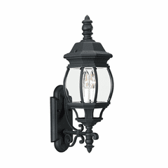 Sea Gull Wynfield 2-LT Outdoor Wall Lantern - Black - 88201-12