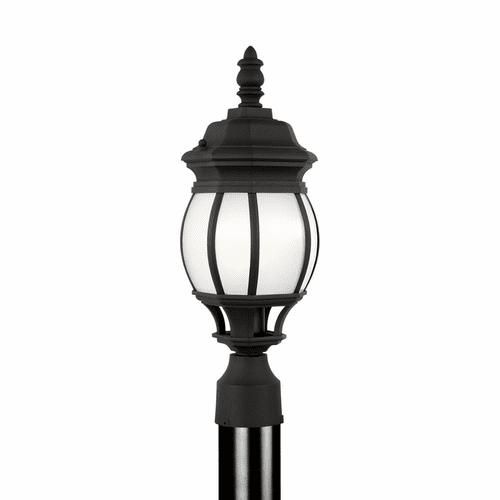 Sea Gull Wynfield Small 1-LT Outdoor Wall Lantern - Black - 89202-12