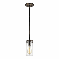 Sea Gull Zire 1-LT Mini-Pendant - Brushed Oil Rubbed Bronze - 6190301-778