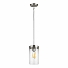Sea Gull Zire 1-LT Pendant - Brushed Nickel - 6590301-962 Sea Gull Zire 1-LT Pendant - Brushed Nickel - 6590301-962