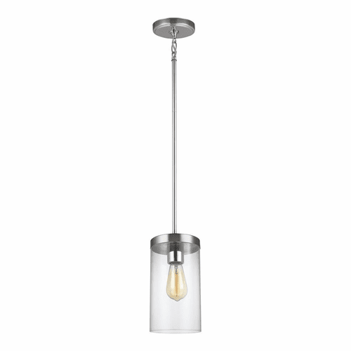 Sea Gull Zire 1-LT Pendant - Chrome - 6590301-05