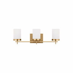 Sea Gull Zire 3-LT Bath Vanity - Satin Brass - 4490303EN3-848