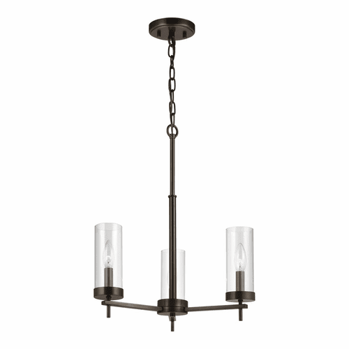 Sea Gull Zire 3-LT Chandelier - Brushed Oil Rubbed Bronze - 3190303-778
