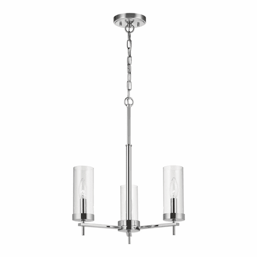 Sea Gull Zire 3-LT Chandelier - Chrome - 3190303-05