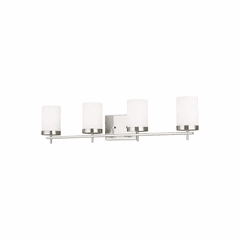 Sea Gull Zire 4-LT Bath Light - Brushed Nickel - 4490304-962