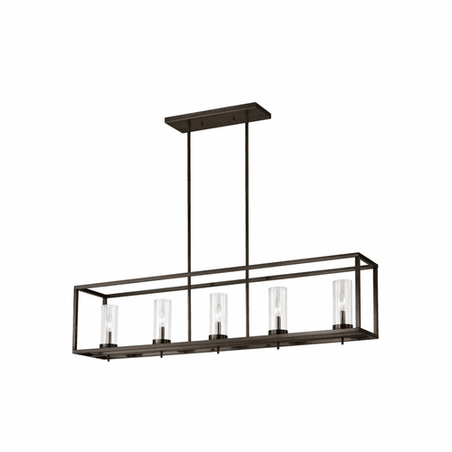 Sea Gull Zire 5-LT Island Pendant - Brushed Oil Rubbed Bronze - 6690305-778