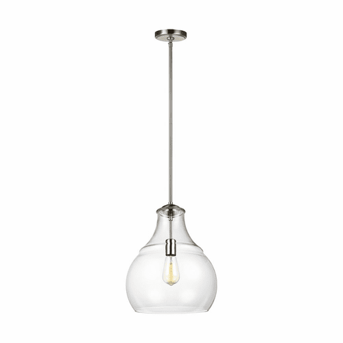 Sea Gull Zola 1-LT Pendant - Satin Nickel - P1483SN