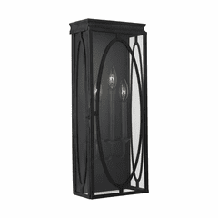 Sean Lavin Patrice 3-LT Large Outdoor Wall Lantern - Weathered Zinc - OL14310DWZ