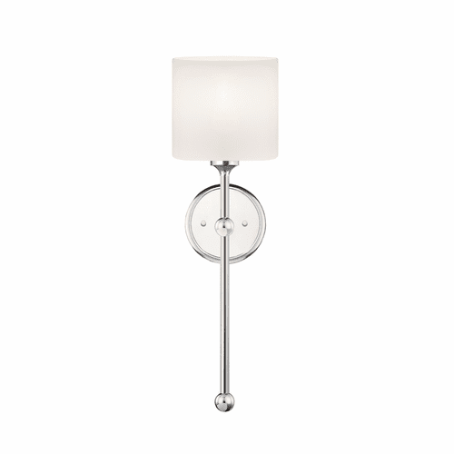 Sequoia 1-Light Wall Sconce - Polished Chrome - FSN-4331-OPAL-CROM