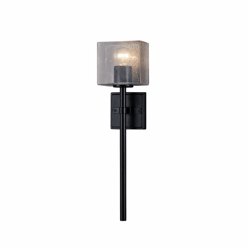 Spruce 1-Light Wall Sconce - Matte Black - FSN-4391-SEED-MBLK
