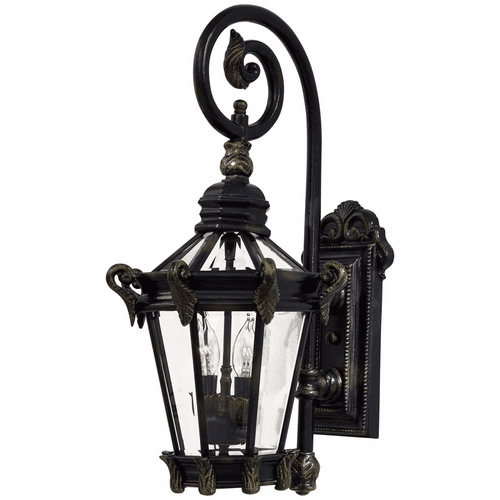 Stratford Hall 2-LT Wall Mount - Heritage W/ Gold Highlights - 8931-95
