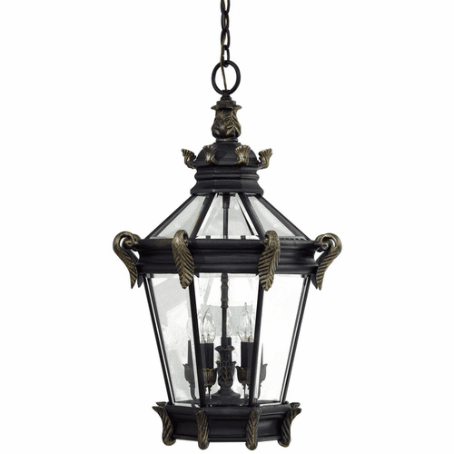 Stratford Hall 5-LT Chain Hung - Heritage W/ Gold Highlights - 8934-95