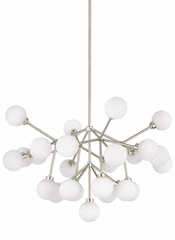 Tech Lighting Mara Chandelier - Satin Nickel - 700MRAWS-LED927
