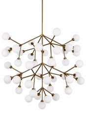 Tech Lighting Mara Grande Chandelier - Aged Brass - 700MRAGWR-LED927