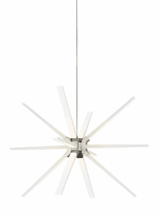 Tech Lighting Photon 34" Chandelier - Satin Nickel - 700PHT34S-LED930