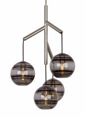 Tech Lighting Sedona Single Chandelier - Satin Nickel - 700SDNMPR1KS-LED927