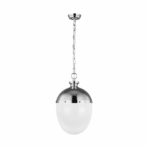 TOB Thomas O'Brien Aubry 2-LT Pendant - Polished Nickel - TP1082PN