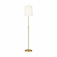 TOB Thomas O'Brien Beckham Classic 1-LT Floor Lamp - Burnished Brass - TT1031BBS1 TOB Thomas O'Brien Beckham Classic 1-LT Floor Lamp - Burnished Brass - TT1031BBS1