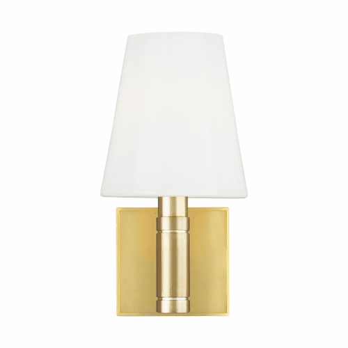 TOB Thomas O'Brien Beckham Classic 1-LT Wall Sconce - Burnished Brass - TV1011BBS