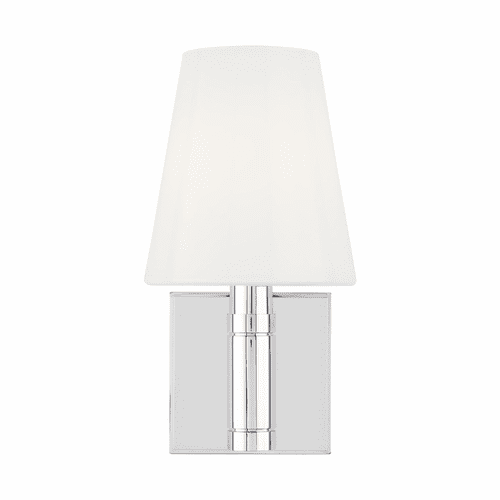 TOB Thomas O'Brien Beckham Classic 1-LT Wall Sconce - Polished Nickel - TV1011PN