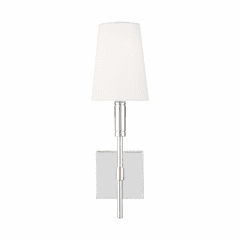 TOB Thomas O'Brien Beckham Classic 1-LT Wall Sconce - Polished Nickel - TW1031PN TOB Thomas O'Brien Beckham Classic 1-LT Wall Sconce - Polished Nickel - TW1031PN