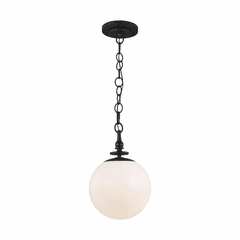 TOB Thomas O'Brien Capri 1-LT Pendant - Aged Iron - TP1031AI