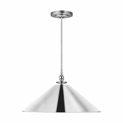 TOB Thomas O'Brien Capri 1-LT Pendant - Polished Nickel - TP1001PN