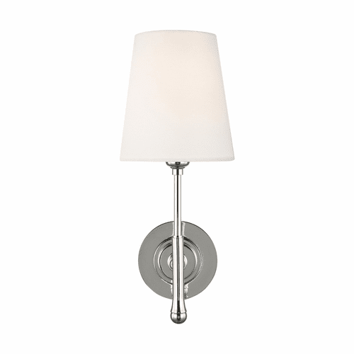 TOB Thomas O'Brien Capri 1-LT Wall Sconce - Polished Nickel - TW1001PN