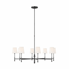 TOB Thomas O'Brien Capri 8-LT Chandelier - Aged Iron - TC1028AI