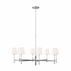 TOB Thomas O'Brien Capri 8-LT Chandelier - Polished Nickel - TC1028PN TOB Thomas O'Brien Capri 8-LT Chandelier - Polished Nickel - TC1028PN