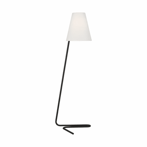 TOB Thomas O'Brien Jaxon 1-LT Floor Lamp - Aged Iron - TT1181AI1