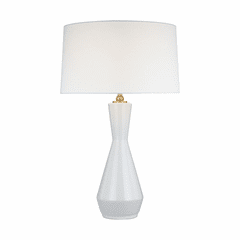 TOB Thomas O'Brien Jens 1-LT Table Lamp - Soft Ivory - TT1221SIV1 TOB Thomas O'Brien Jens 1-LT Table Lamp - Soft Ivory - TT1221SIV1