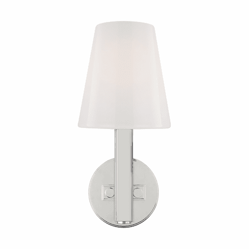 TOB Thomas O'Brien Logan 1-LT Wall Sconce - Polished Nickel - TV1111PN