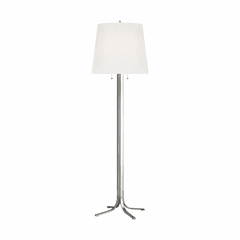 TOB Thomas O'Brien Logan 2-LT Floor Lamp - Polished Nickel - TT1042PN1 TOB Thomas O'Brien Logan 2-LT Floor Lamp - Polished Nickel - TT1042PN1